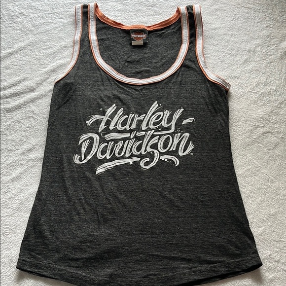 Harley-Davidson Dark Gray Tank Top - Picture 1 of 6